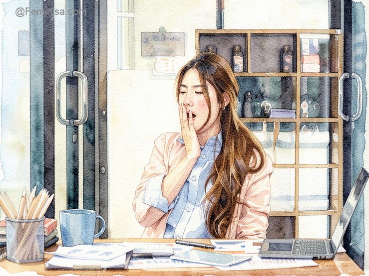 4 Tips Ampuh Hindari Kantuk di Kantor Saat Puasa